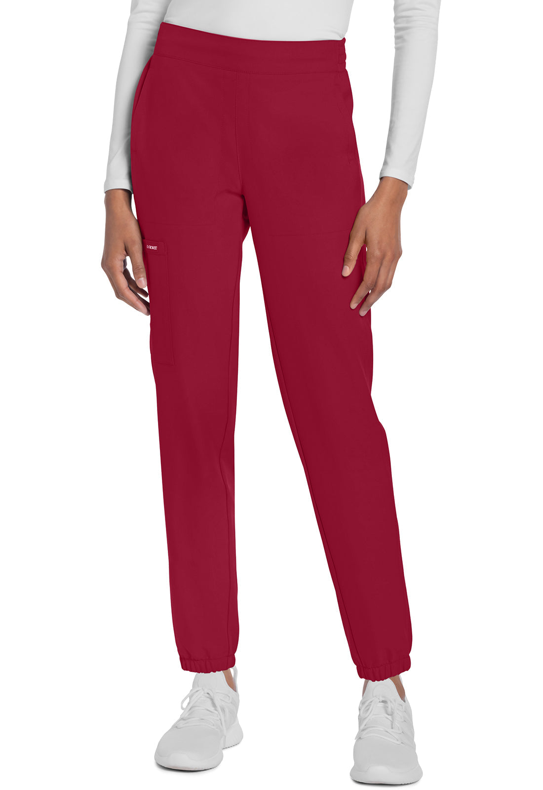 Women's Mid Rise Jogger - Red